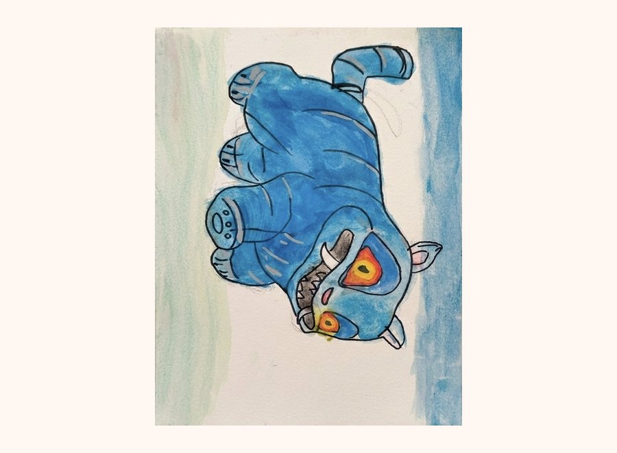 Simple custom cap sample artwork