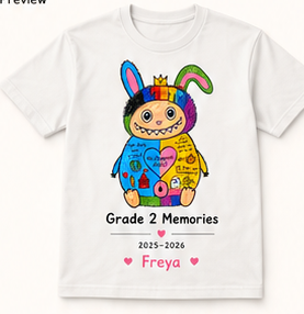 Grade 2 Memories T-shirt preview